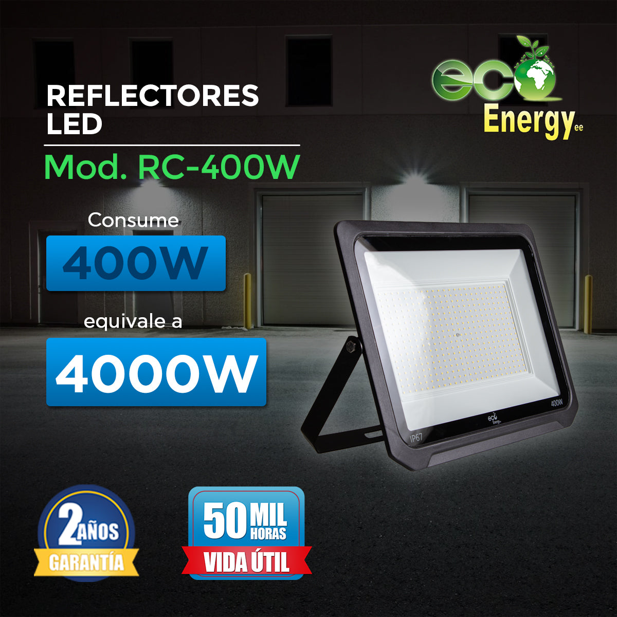 Reflector LED 400 W | RC 400 W