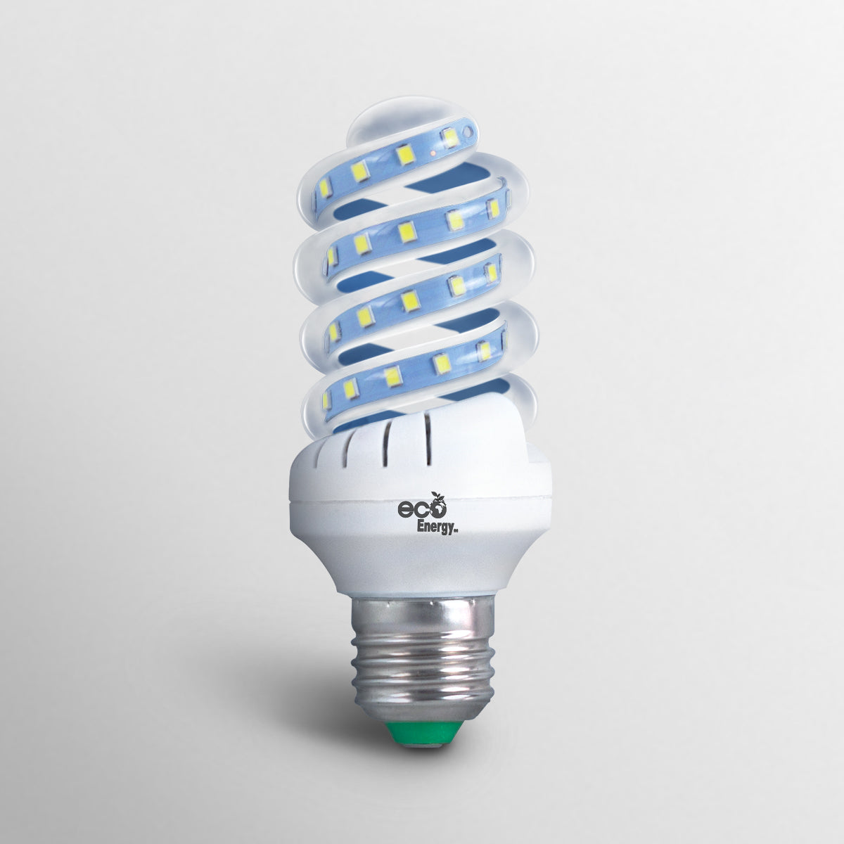 Pack de 10 Focos Espiral LED 9w | Luz blanca fría