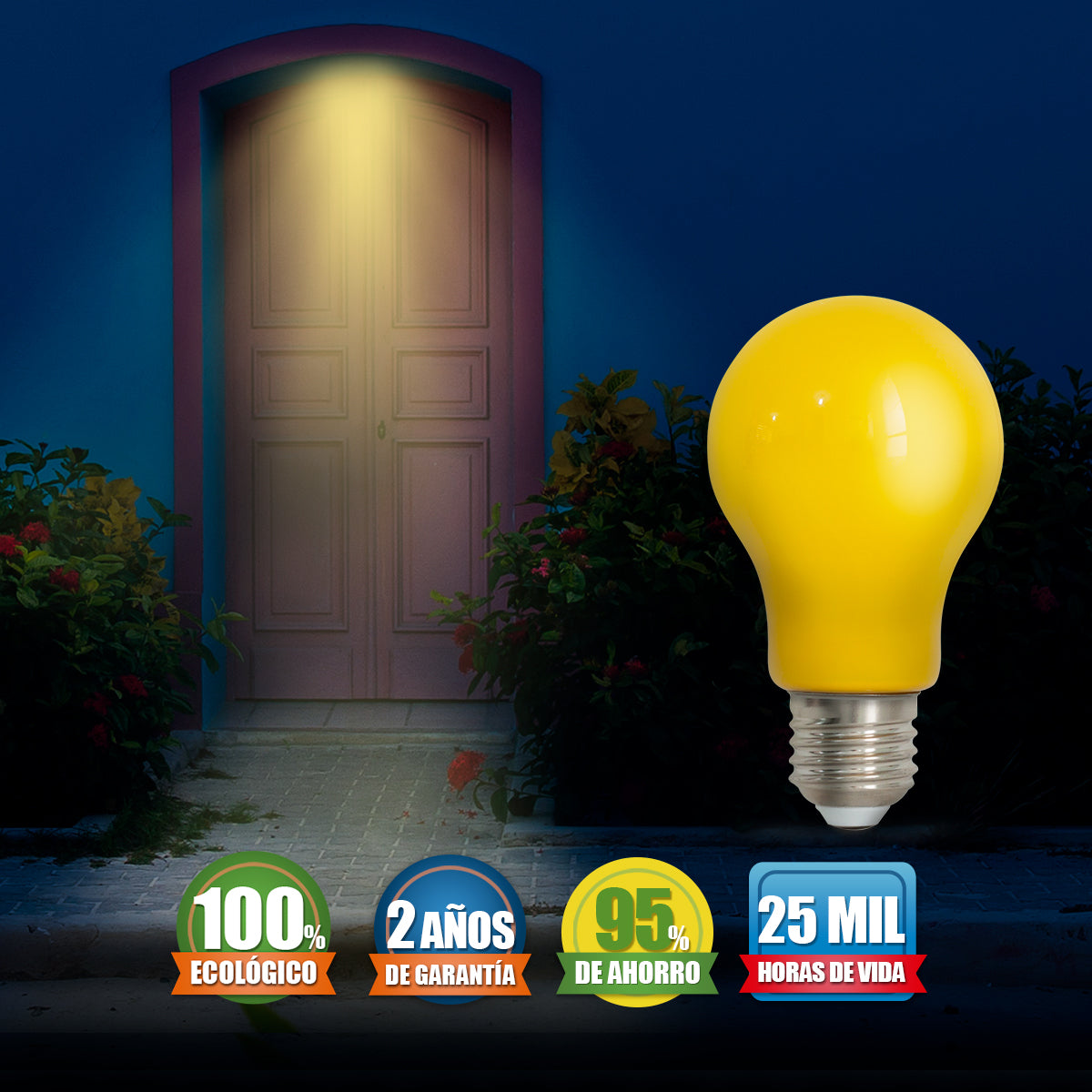 Zona Franka - FOCO LED REPELEMOSQUITOS Repele los mosquitos. Dos modos: Usa  la luz amarilla durante la noche y usa luz blanca durante el día. ✔️Vida  útil larga. ✔️Ahorro de energía. ✔️Fácil